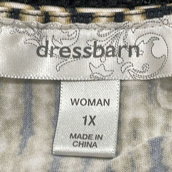 NWOT Dress Barn Cowl Neck sleeveless blouse. Size 1X. 18/20 - Picture 6 of 9